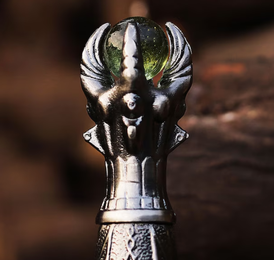 Handmade High Carbon Steel Authentic Hand-Forged Viking Sword Replica - Norse Collectors Blade with Leather-Wrapped Handle - Limited Edition - Image 3