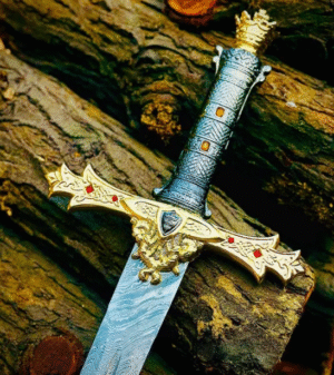 Faithkeeper - Sword of the Knights Templar |Hande Made Sword| Medival crusader Replica- templar decore Collectible