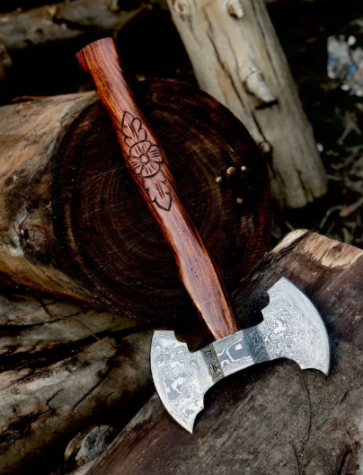 Custom Gift Hand Forged Carbon Steel VIKING AXE, Ragnar Axe, Wedding Gift,Axes, Best Birthday, Anniversary, Christmas Gift For Him, Larp axe