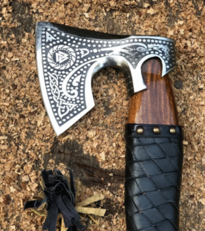 Handmade Ragnar Viking Axe: Forged Carbon Steel, Custom Gift Hand Forged Carbon Steel Anniversary Engrave axe Gift, Christmas Gift For Him,