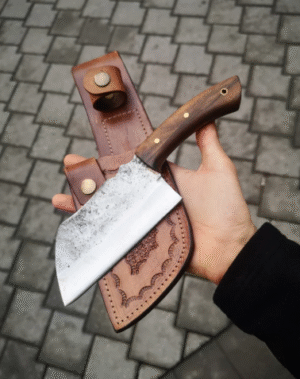 Handcrafted Serbian Chef's Knife Almazan Cleaver,Mothers Day Gift,Anniversary Gift,Personalized Gift Knife,Birthday Gift,Engraved Chef Knife