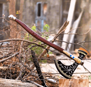 Custom Handmade Leviathan Axe God of War Kratos Axe, Hand Forged Axe, Gamer Gift for Him, Viking Axe | Christmas Gift for Men | Cosplay Prop