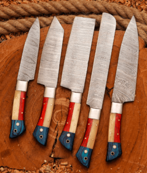 Premium Chef Knife Set, Professional Kitchen Knife Set with Ergonomic Handles & Gift Box ,Stainless Steel Cooking Knives