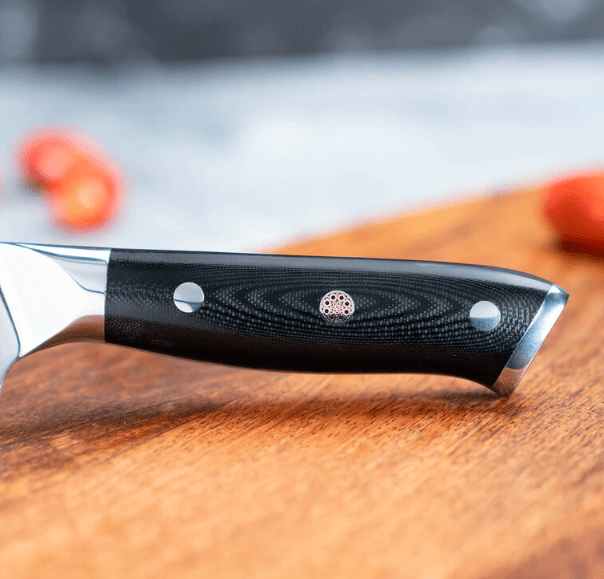 Damascus Steel Cleaver Knife - Japanese Meat Cleaver Nakiri - Professional Chef Cleaver with 7" Blade - Image 4