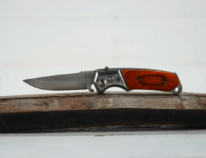 Small folding pocket knife - Folding knife - Hunting and Fishing Knife - Compact traveling knife - Pocket knife Gift idea