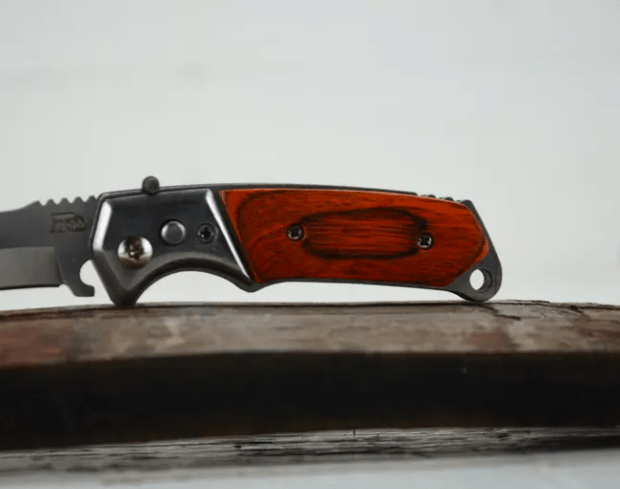 Small folding pocket knife - Folding knife - Hunting and Fishing Knife - Compact traveling knife - Pocket knife Gift idea - Image 2