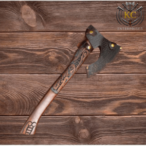 Stormbreaker Viking Axe – Handcrafted Rosewood Handle & 1095 High Carbon Steel Blade