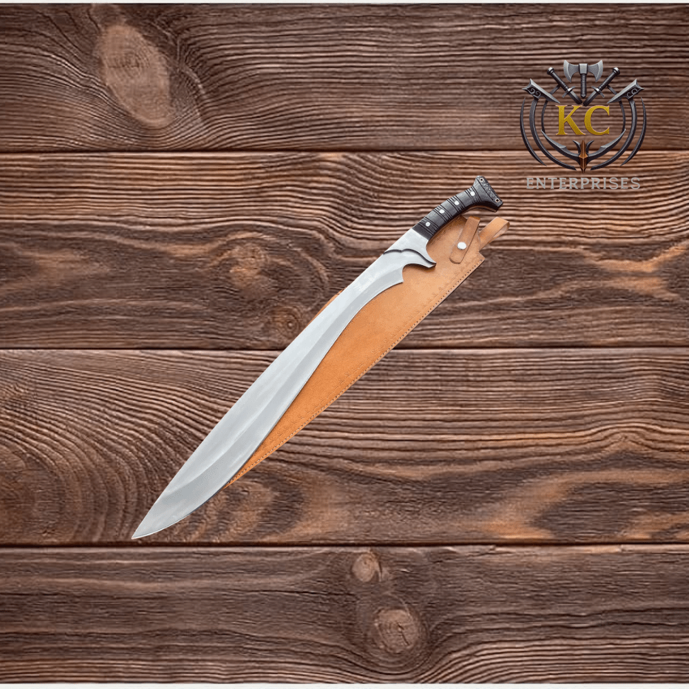 32" Handmade custom Large Machete: Survival Hunting Outdoor Tool with Sheath